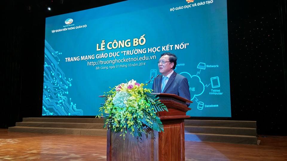 Viettel và Bộ GD&ĐT công bố trang mạng “Trường học kết nối”